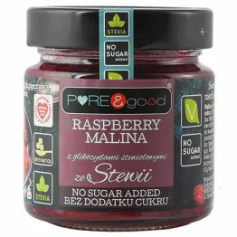Malina ze Stewią Bez Dodatku Cukru 200 g - Pure&Good
