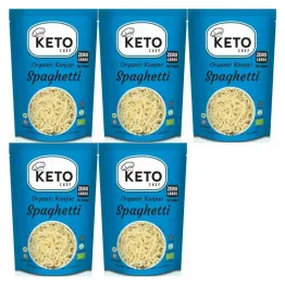 5 x  Makaron Keto (Konjac Typu Noodle Spaghetti) Bio 270 g (200 g) - Keto Chef