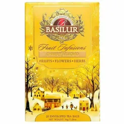 Herbatka Owocowa CHERRY ALMOND 36 g (20x 1,8 g) - Basilur