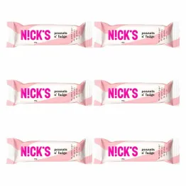 6 x Baton z Orzeszkami Ziemnymi w Czekoladzie Mlecznej 40 g - Nicks