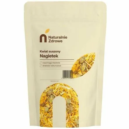 Nagietek Kwiat Suszony 200 g - Naturalnie Zdrowe