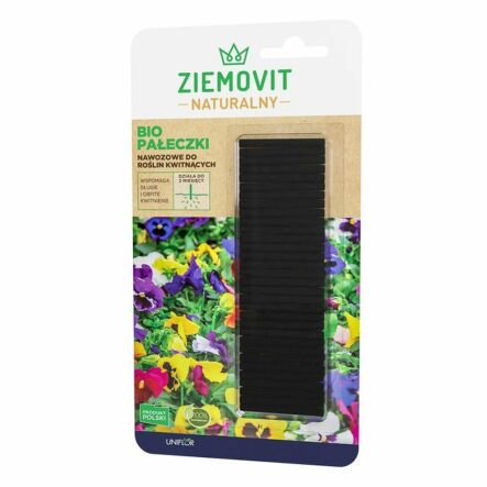 BIOpałeczki Nawozowe do Roślin Kwitnących 30 Sztuk- Ziemovit Naturalny