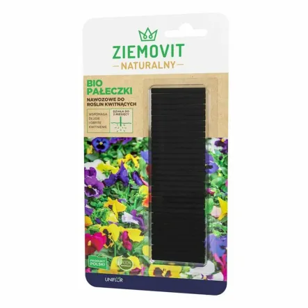BIOpałeczki Nawozowe do Roślin Kwitnących 30 Sztuk- Ziemovit Naturalny