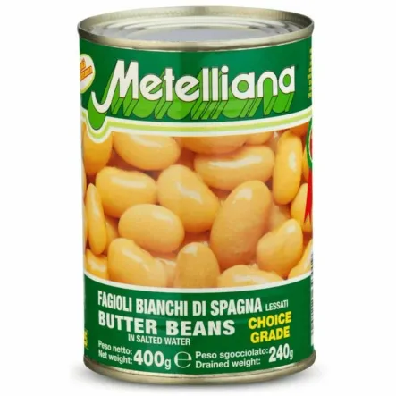 Fasola Biała Hiszpańska „Jaś” 400 g (240 g) - Metelliana