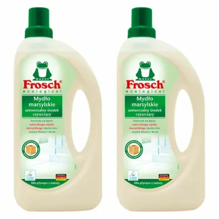 2 x Uniwersalny Środek Mydło Marsylskie 1 l - Frosch