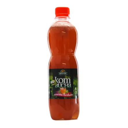 Kombucha Herbata Czarna Bio 500 ml - Biolinie (data: 07.07.2025)
