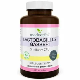 Lactobacillus Gasseri 3 mld CFU 120 Kapsułek - Medverita