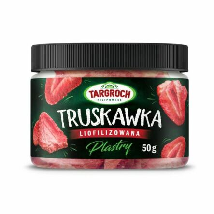 Truskawka Liofilizowana Plaster 50 g - Targroch