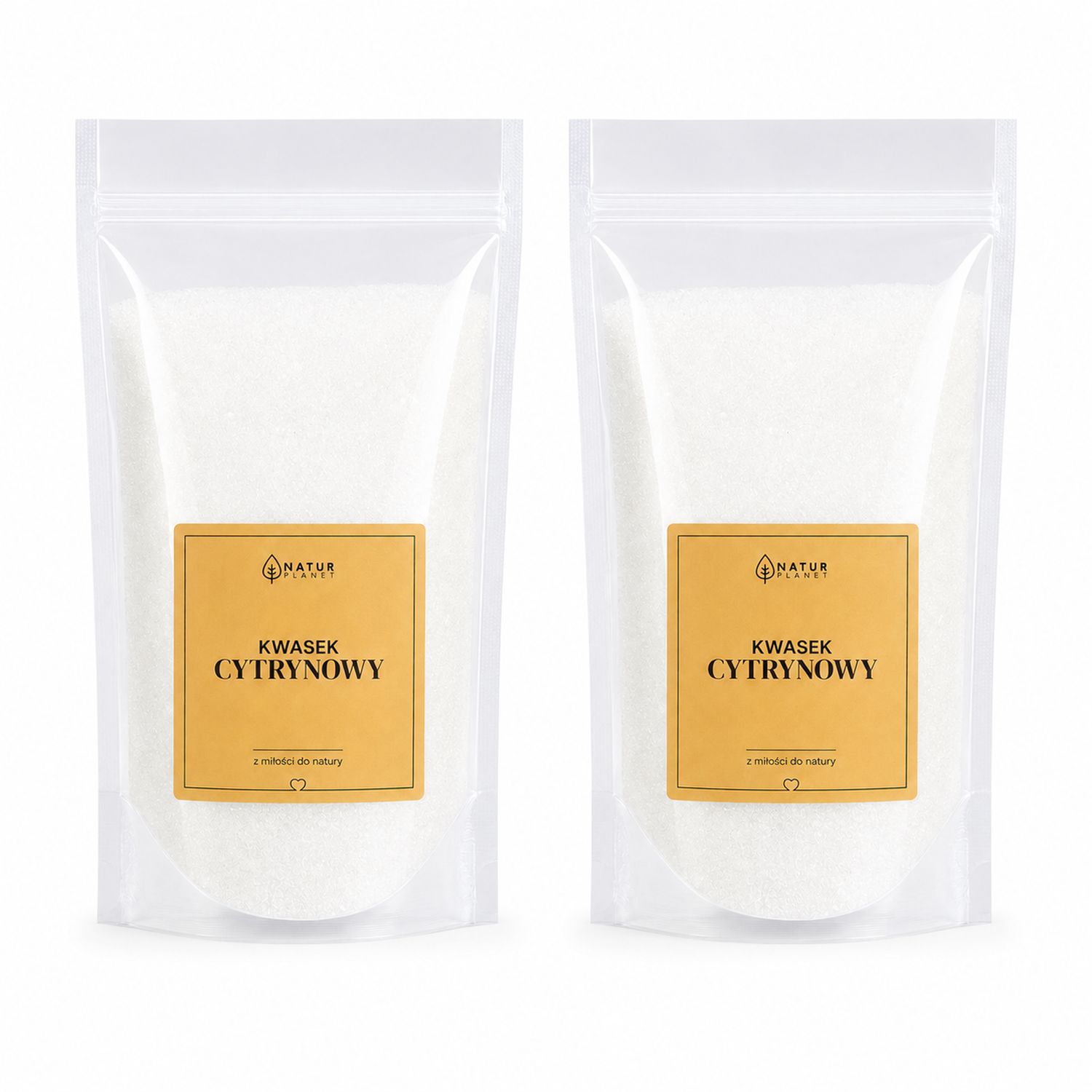 Zestaw 2 x Kwasek Cytrynowy 1 kg - Natur Planet