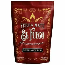 Yerba Mate Energia Guarana 500 g - El Fuego