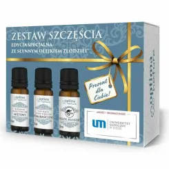 Zestaw Szczęścia (Olejki Miętowy, Złodziei, Pomarańczowy) 3 x 10 ml - Optima Natura