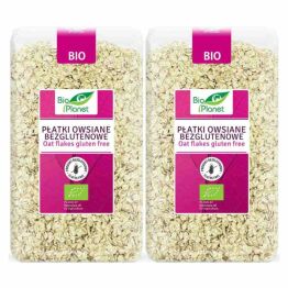 2 x Płatki Owsiane Bezglutenowe Bio 600 - Bio Planet