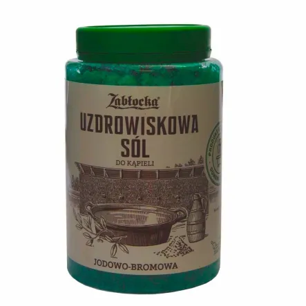 Zabłocka Sól Uzdrowiskowa 1,2 kg - Kopalnia i Warzelnia Solanek dr Zabłocka