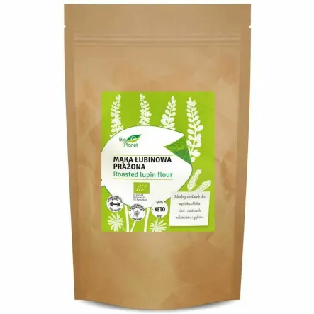 Mąka Łubinowa Prażona Bio 500 g - Bio Planet