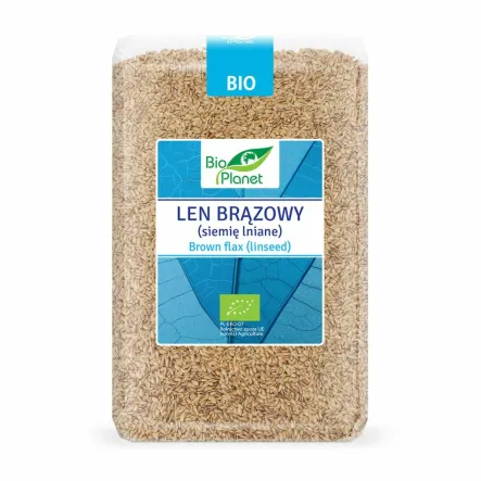Len Brązowy (Siemię Lniane) Bio 2 kg - Bio Planet
