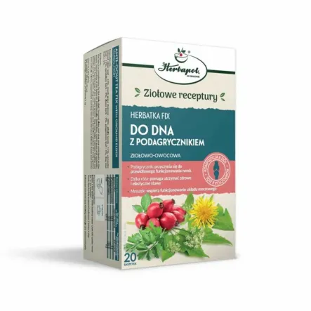Herbatka Do DNA z Podagrycznikiem Fix 40 g (20x 2 g) - Herbapol Kraków