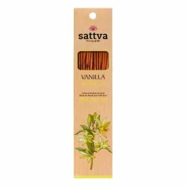 Kadzidło Indyjskie Wanilia 15 Sztuk (30 g) - Sattva