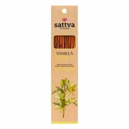 Kadzidło Indyjskie Wanilia 15 Sztuk (30 g) - Sattva