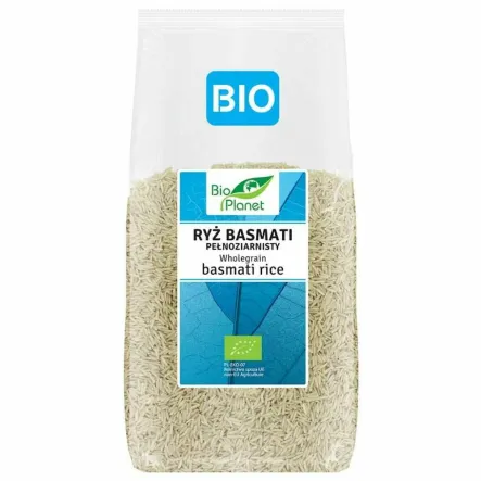Ryż Basmati Pełnoziarnisty Bio 500 g - Bio Planet