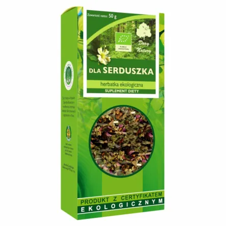 Herbatka Dla Serduszka Eko 50 g  Dary Natury - Wyprzedaż