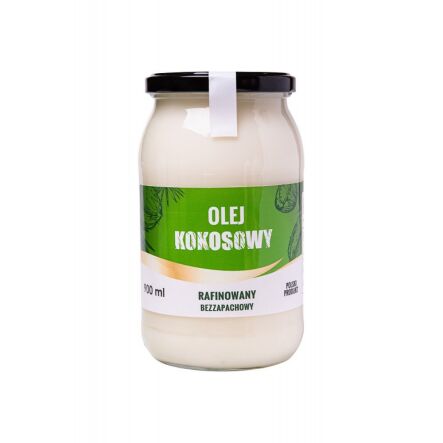 Olej Kokosowy Rafinowany Bezzapachowy 900 ml Novitum