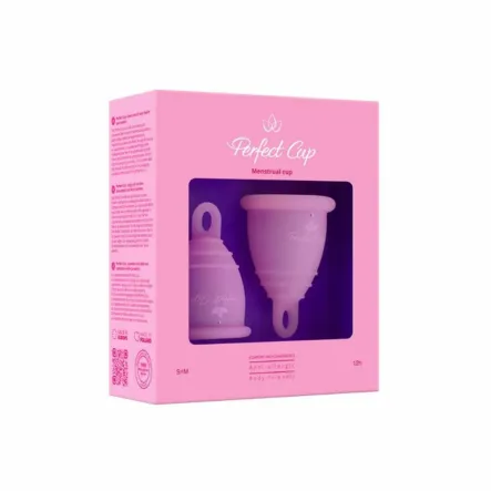 Zestaw Kubeczek Menstruacyjny  S+M Różowy Perfect Cup