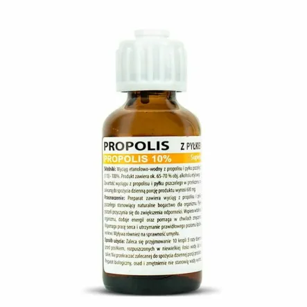 Propolis (10%) z Pyłkiem Pszczelim 35 ml - Herbapol Kraków