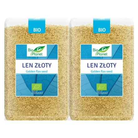 2 x Len Złoty Bio 2 kg - Bio Planet