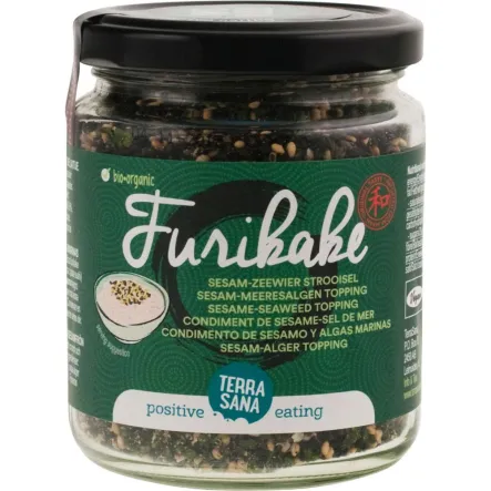 Furikake Mieszanka Sezamu i Alg Morskich Bio 100 g - Terrasana