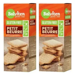 2 x Herbatniki Petit Beurre Bezglutenowe 175 g - Balviten