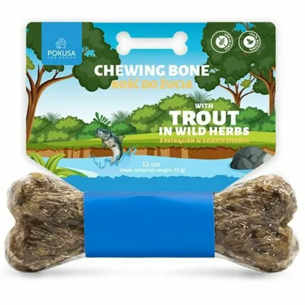 Kość do Żucia PSTRĄG 115 g  (17 cm) - Pokusa