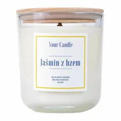 Świeca Sojowa Zapachowa Jaśmin z Bzem 210 ml - Your Candle