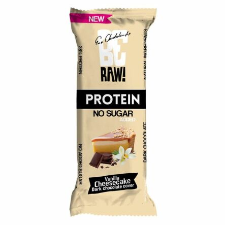 BeRAW Protein 28% Vanilla Cheesecake 40 g - FoodWell