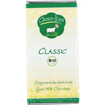 Czekolada z Mleka Koziego Bio 90 G - Choco Lisa