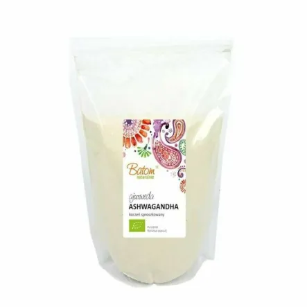 Ashwagandha Proszek Bio 300 g - BATOM