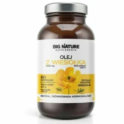 Kapsułki Olej z Wiesiołka 60 Sztuk - Big Nature