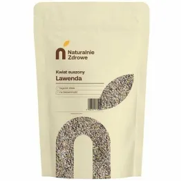 Lawenda Suszona Kwiat 250 g - Naturalnie Zdrowe