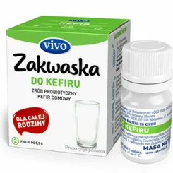 Zakwaska do Kefiru 2 Sztuki 1 g (2x 0,5 g) - Vivo (COLD)
