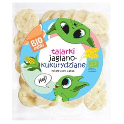 Talarki Jaglane - Kukurydziane Bio 55 g  Biominki Chrupki Krążki Wafle