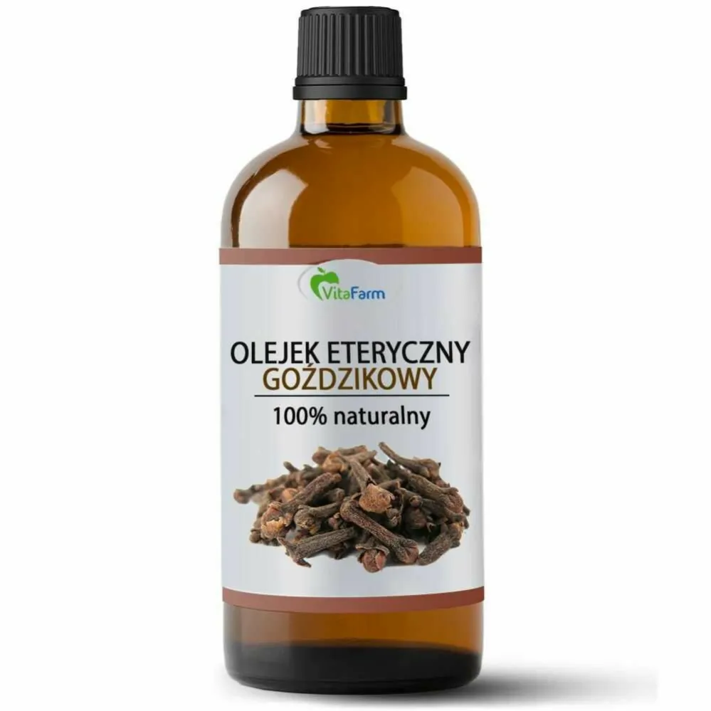 Naturalny Olejek Eteryczny Goździkowy 100 ml - Vitafarm