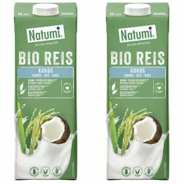 2 x Napój Ryżowo - Kokosowy Bezglutenowy Bio 1 l UHT - Natumi