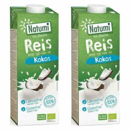 2 x Napój Ryżowo - Kokosowy Bezglutenowy Bio 1 l UHT - Natumi