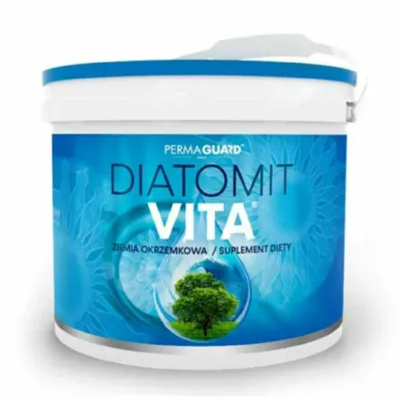 Ziemia Okrzemkowa Amorficzna Diatomit Vita Suplement Diety 1 kg - Perma-Gua