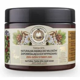 Maska Zapobiegająca Wypadaniu Włosów z Żeń - Szeniem Syberyjskim 300 ml - Agafia