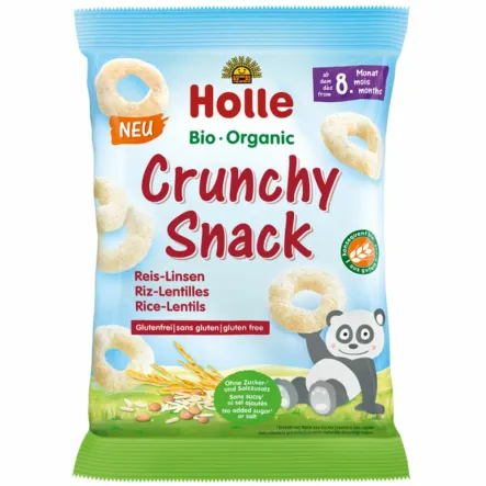 Chrupki Ryż - Soczewica Bio 25 g - Holle