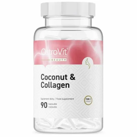Kolagen Morski+ Kokos 90 kapsułek - OstroVit