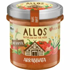 Pasta Kremowa Arrabbiata Bezglutenowa Bio 140 g - Allos