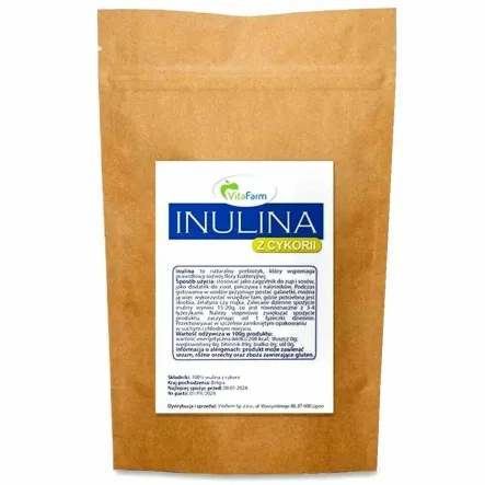 Inulina z Cykorii 500 g - Vitafarm