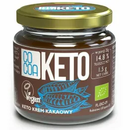 Krem Kakaowy Keto Bez Dodatku Cukru Bio 200 g - Cocoa