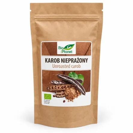 Karob Nieprażony Sproszkowany Bio 200 g - Bio Planet